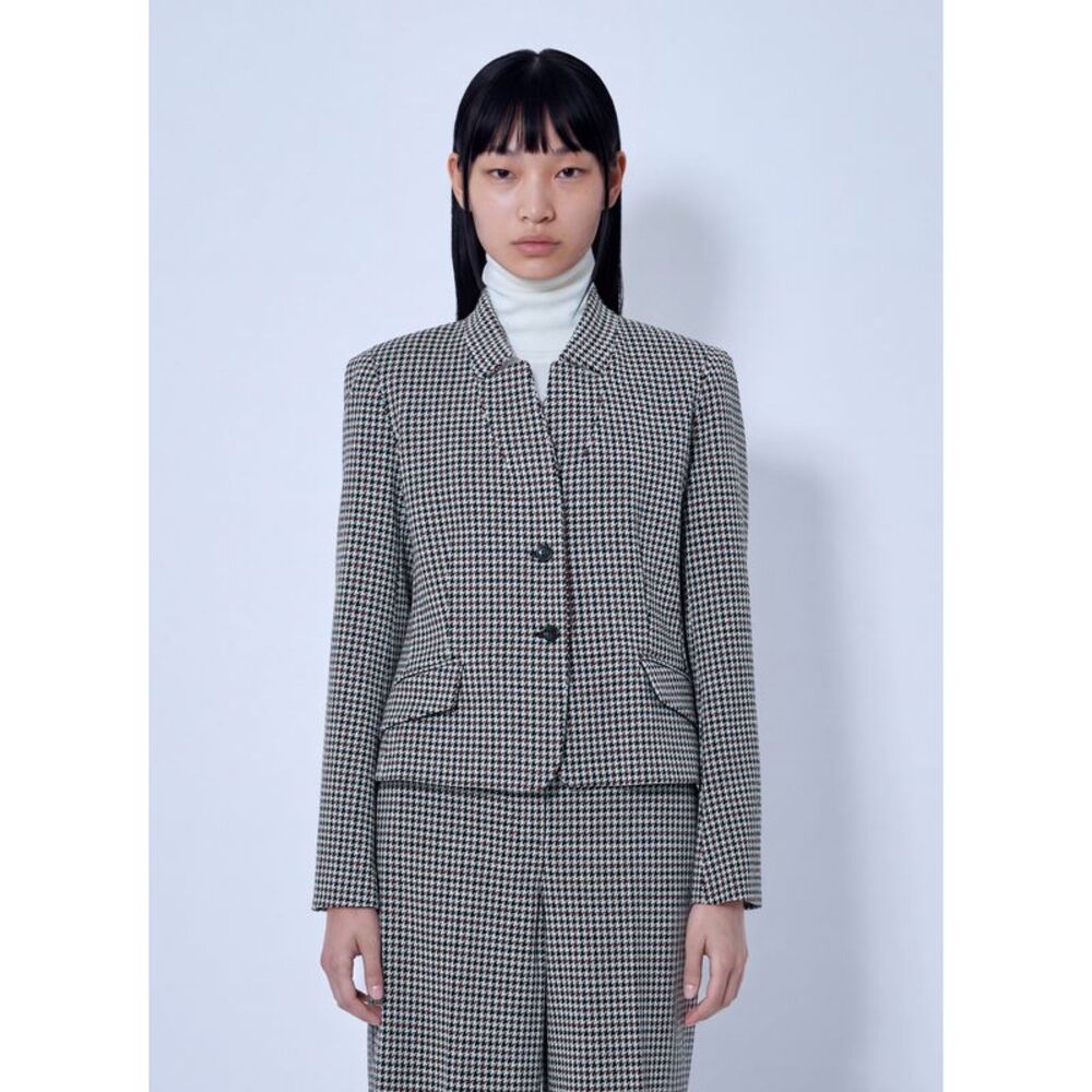 Max Mara Women Houndstooth Blazer
